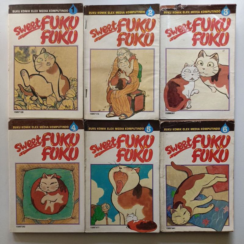 komik jadul sweet fuku fuku kucing lucu kanata konami