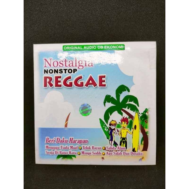 CD NON STOP REGGAE POP INDONESIA