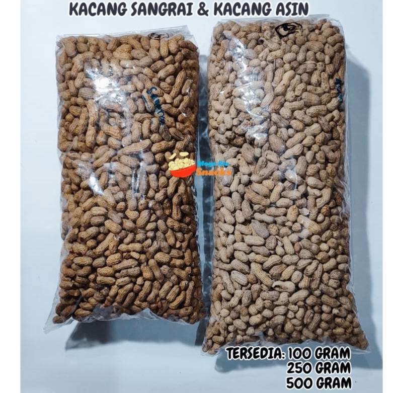 

Kacang Kulit Sangrai dan Kacang Asin 100gr/250gr/ 500gr