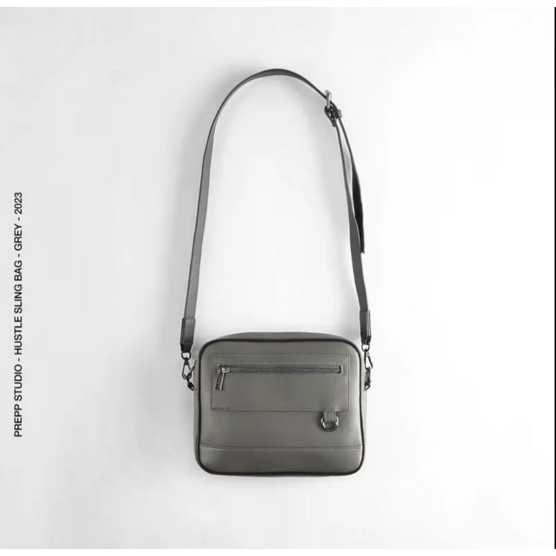 PREPP STUDIO HUSTLE SLING BAG GREY