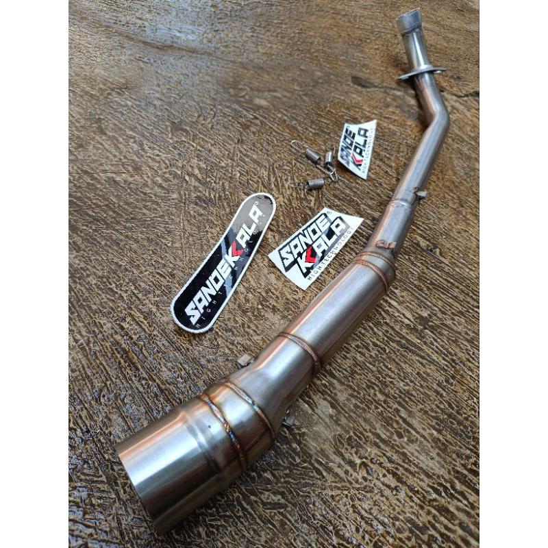 leheran leher knalpot racing Jupiter vega blade supra x fit supra x 125 smash shogun axelo inlet 50 