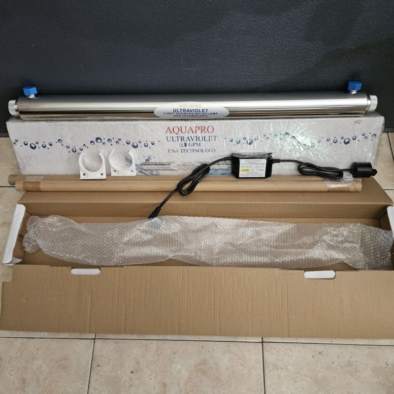 UV lamp set 12gpm merk aquapro