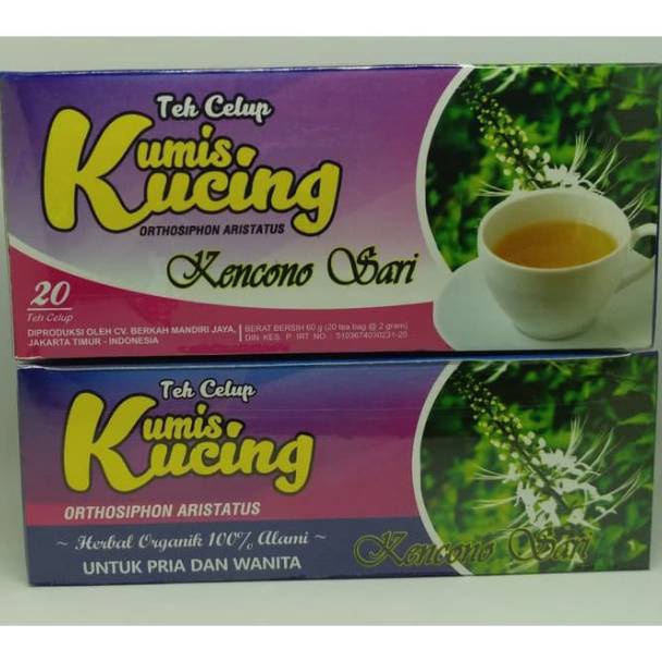 

KODE LVU688 Teh Celup Kumis kucing Kencono Sari Herbal Batu Ginjal