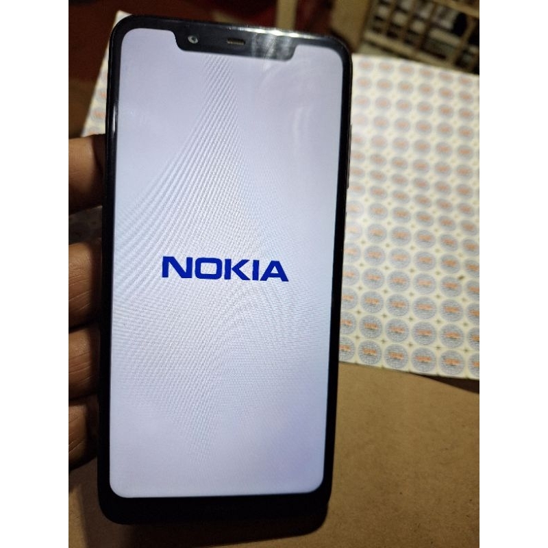 lcd nokia 5.1 plus x5 TA-1105 original full frame tested normal