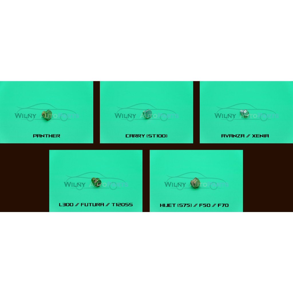 Baut tap carter / Baut oli / Avanza / Xenia Carry ST100 Hijet S75 F50 F70 L300 Futura T120SS Panther