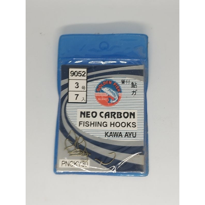 Kail Pancing Neo Carbon No.3 ( 9052 ) bentuk Kawa Ayu