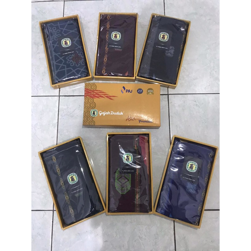 Sarung Gajah Duduk Asia Kembang Premium