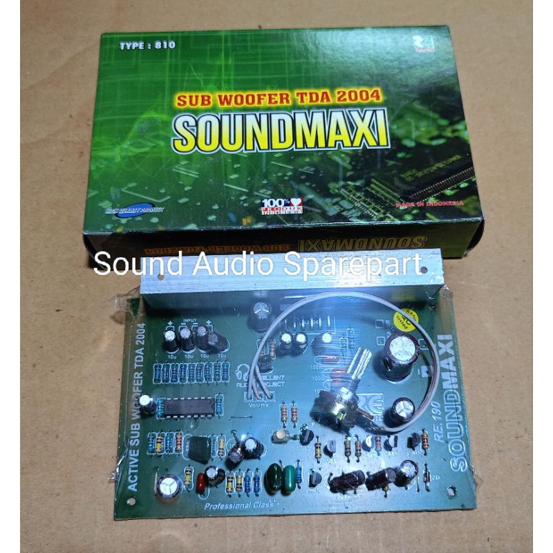 KIT AKTIF SUBWOOFER SOUNDMAXI TDA2004/2005