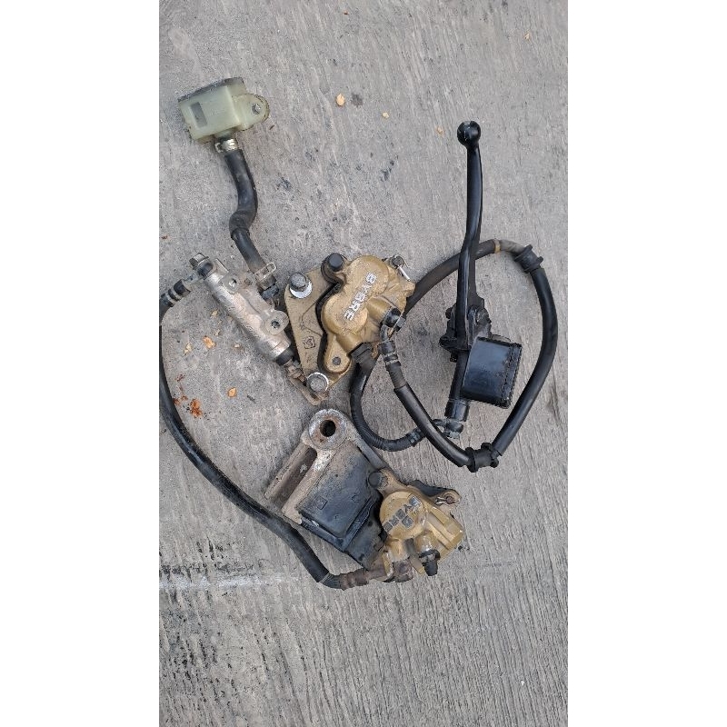 kaliper BYBRE set depan belakang