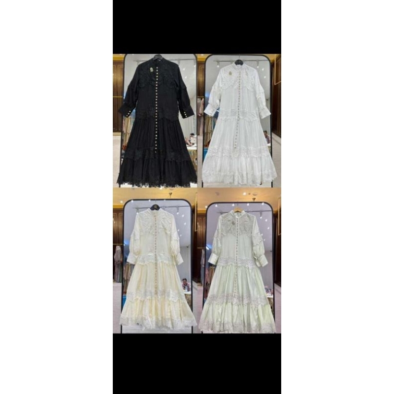 DRESS BROKAT SHELLASAUKIA TERBARU