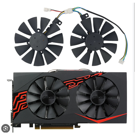 KIPAS BARU ASUS GTX 1060,1070 RX470,480,570,580