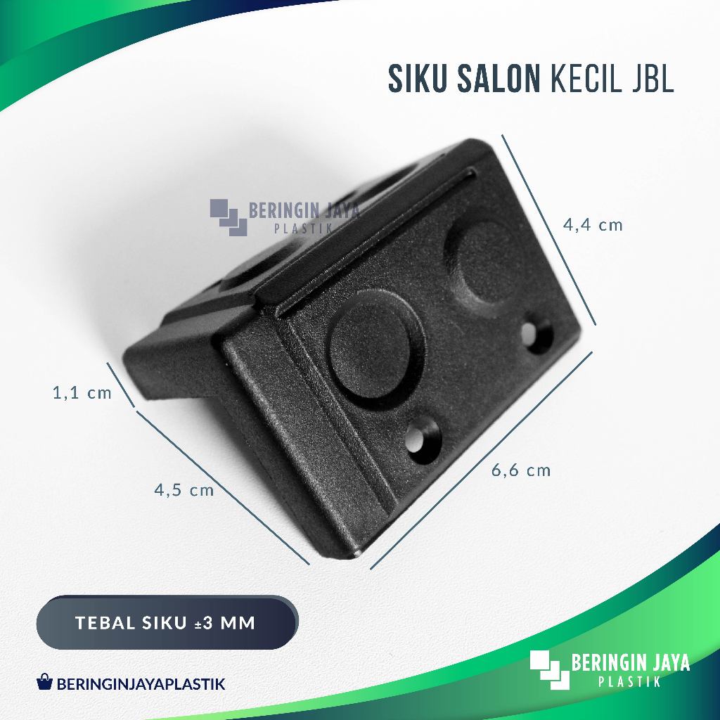 Siku Salon Speaker Kecil Model Bulat JBL / Kaki Box Speaker Plastik Kecil