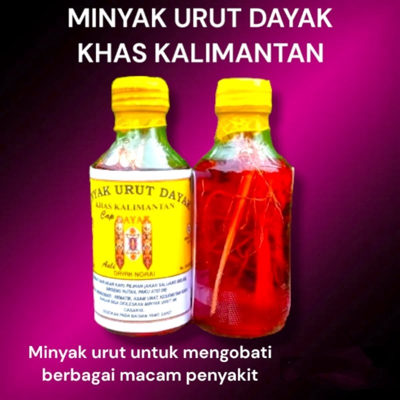 MINYAK URUT "DAYAK" KHAS KALIMANTAN
