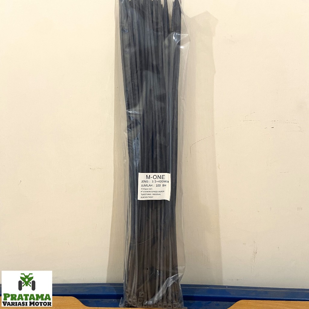 

Tali Ties Hitam 3,5 x 400mm