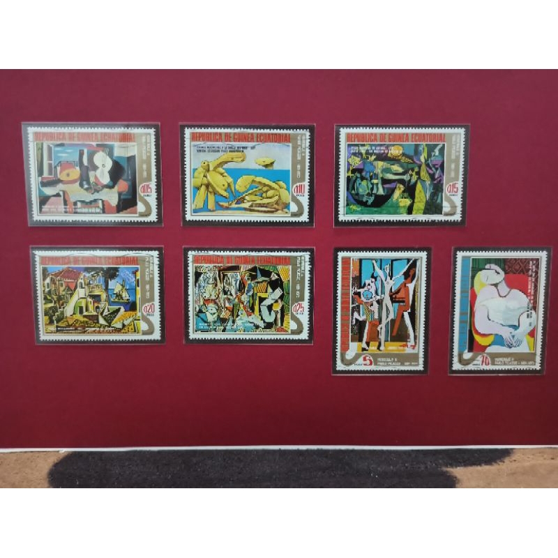 

Perangko antik Republica de Guinea Ecuatorial Edisi Pablo Picasso