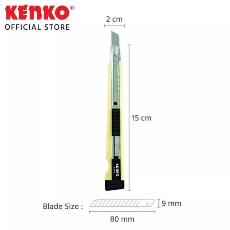 

Kirim Sekarang Cutter Kenko A3 Kecil