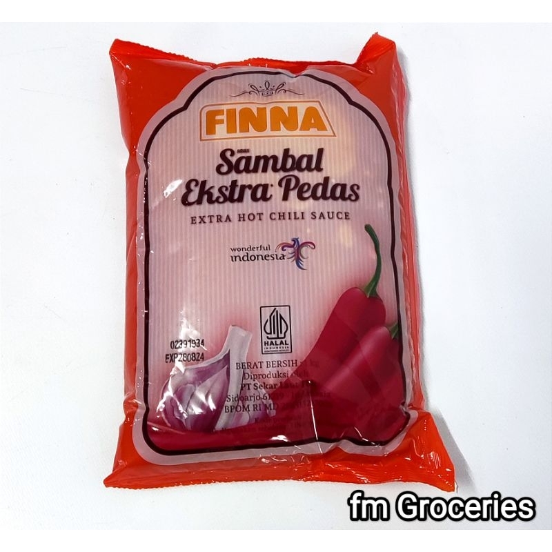 

Finna Saus Sambal Extra Pedas 1 kg