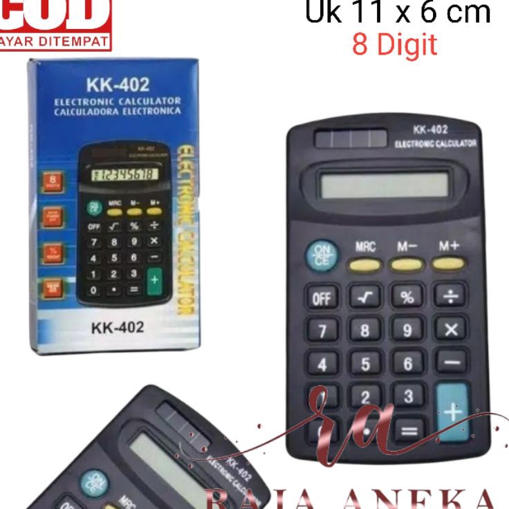 

Serba Murah Kalkulator merk KENKO KK42 KK 42 KK42 8 DIGIT CALCULATOR