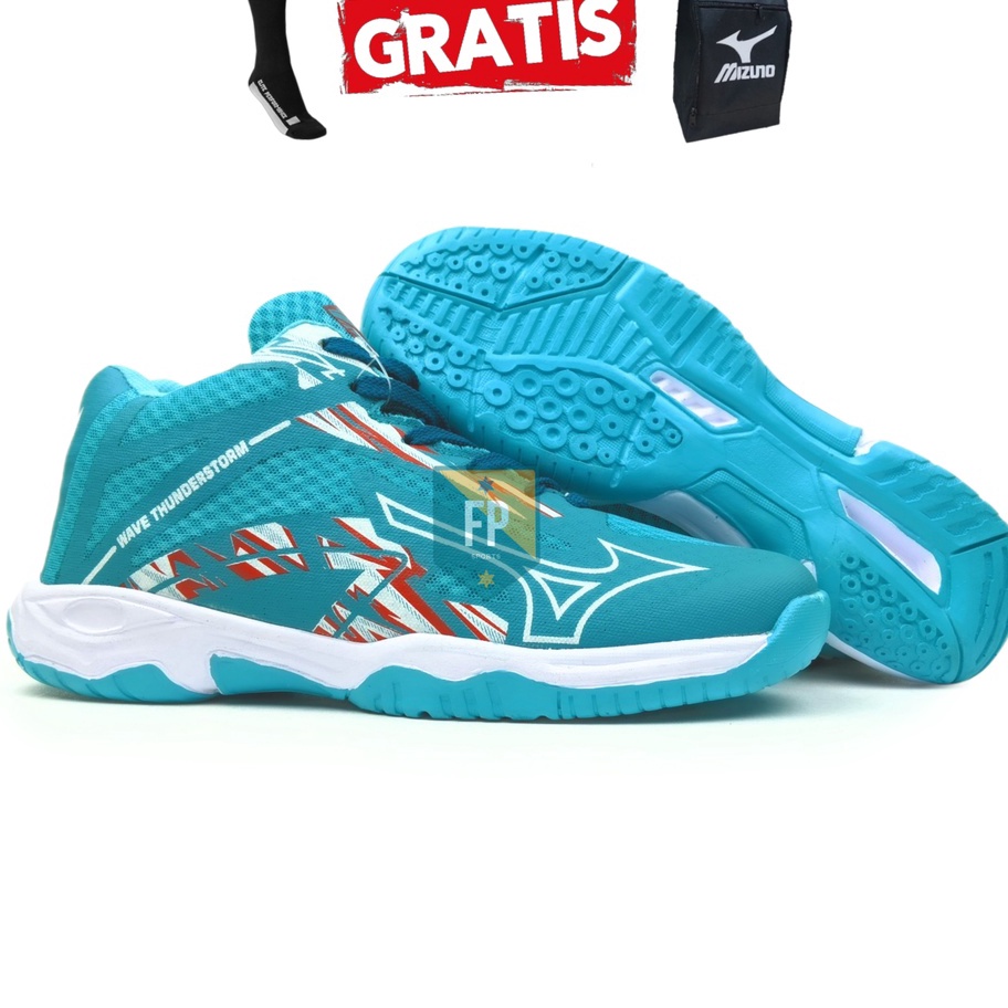 Terlaris Sepatu volly Mizuno Wave Thunderstorm sepatu voli Mizuno sepatu voly Mizuno terbaru wlz Sep