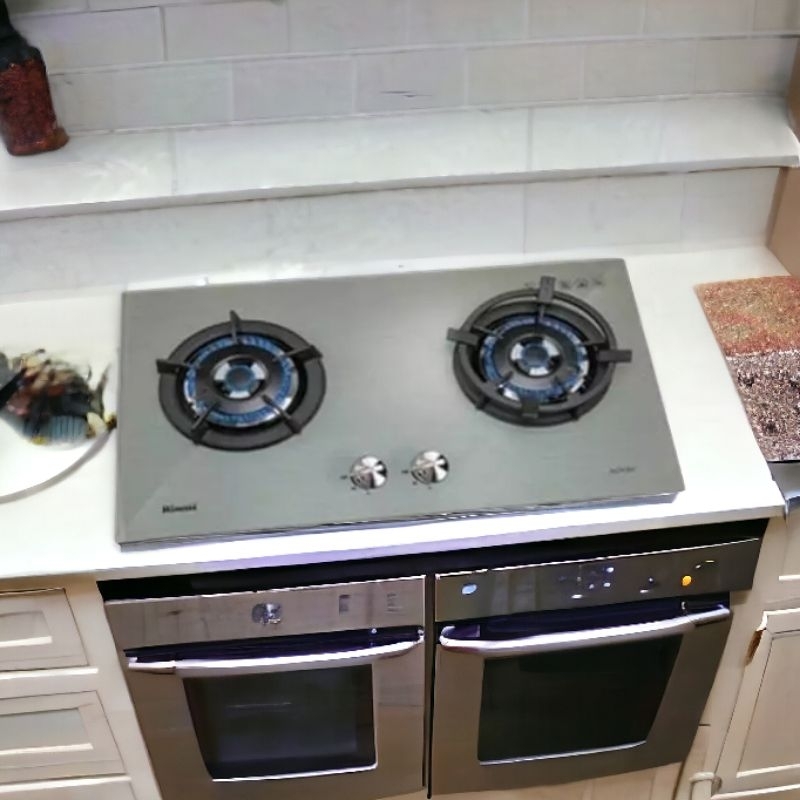 Kompor Tanam Rinnai RB 2GHC(SS) / RB2GHC(SS) 2 Tungku