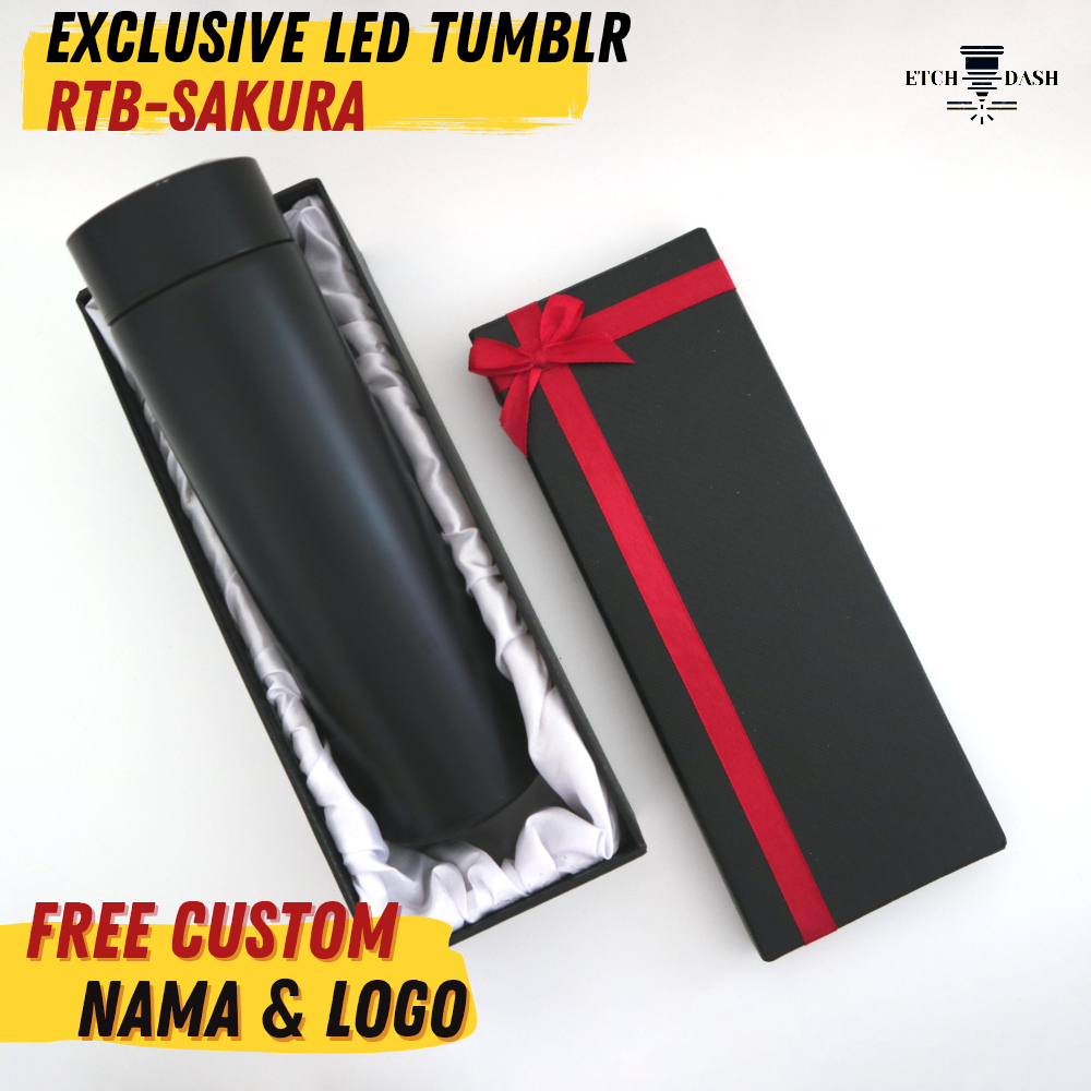Tumblr Custom Gift Merchandise Souvenir Corporate | Tumbler Hadiah - Exclusive LED Tumblr RTB-Sakura