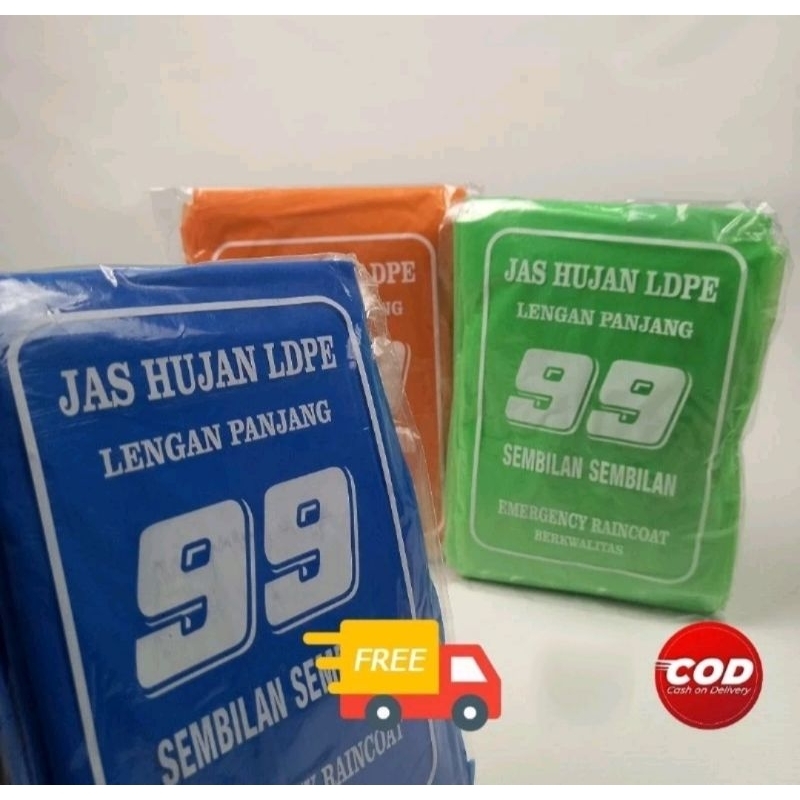Jas Hujan LDPE Panjang