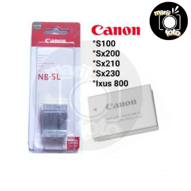 Baterai canon S100 S110 SX230 HS SX210 SD790