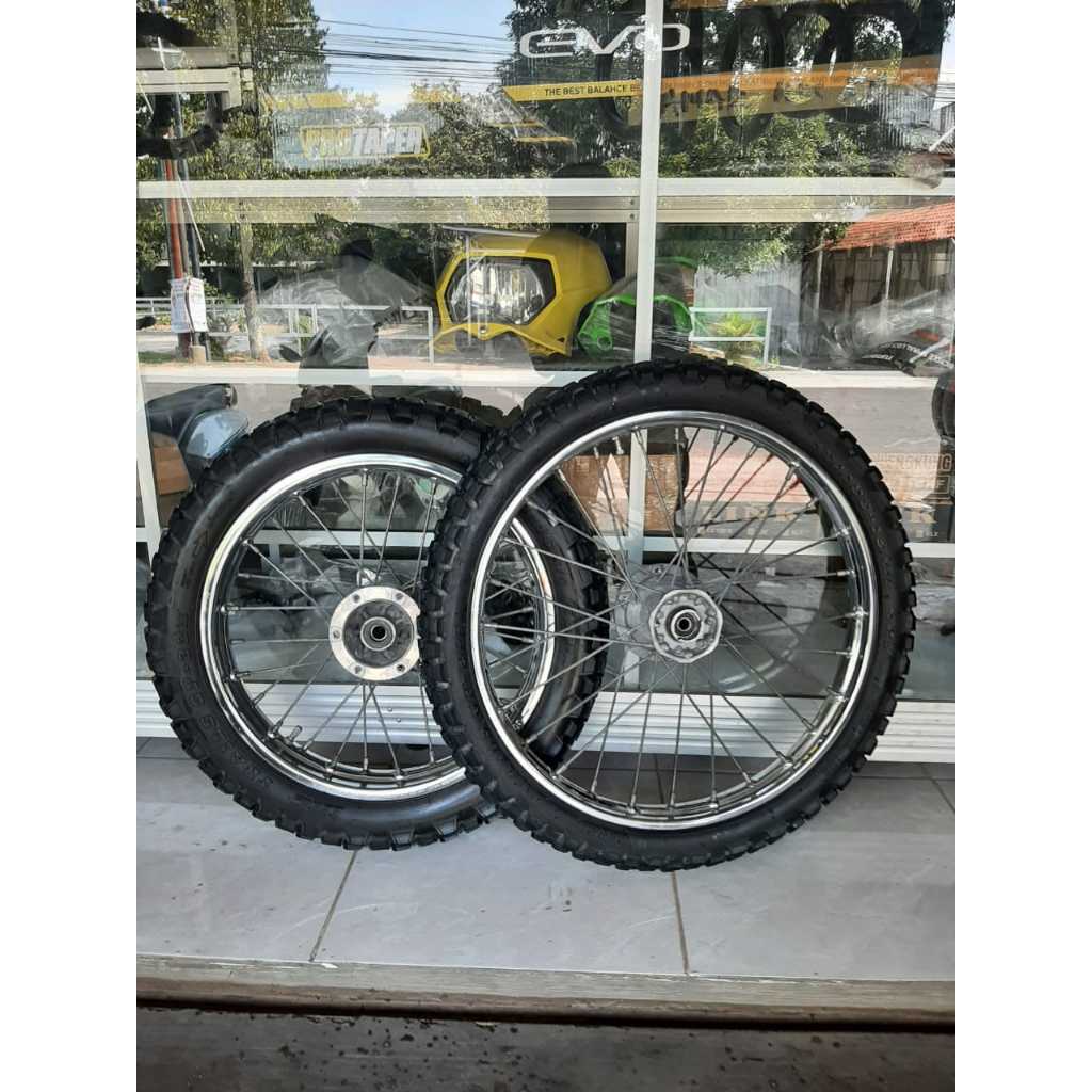 Roda Ori KLX S 150 Wheelset original Kawasaki KLX Ring 16 19