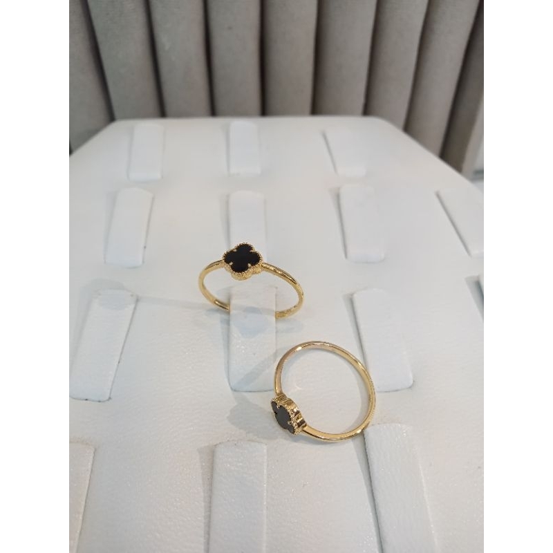 Cincin Vanclip mas 22 Cincin emas model terbaru kadar 8k