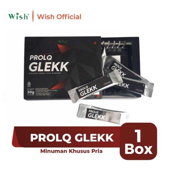 Prolq Glekk minuman Herbal Stamina - Dr Boyke 100% ORIGINAL