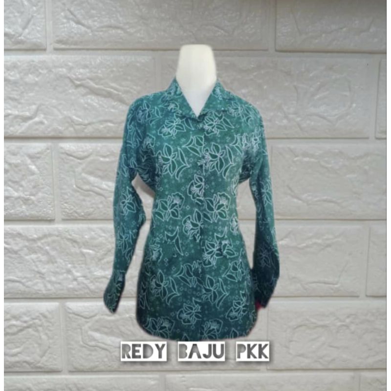 Seragam batik PKK Nasional pakai puring/baju pkk dinas/baju pkk