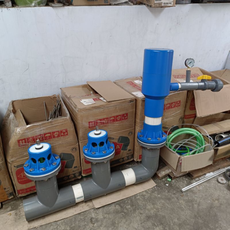 Pompa Hidram 4 Inc ( Baut" Full Stainless )