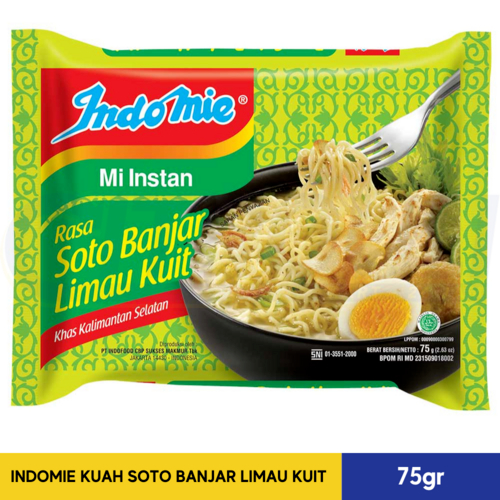 

INDOMIE KUAH SOTO BANJAR LIMAU KUIT 75gr