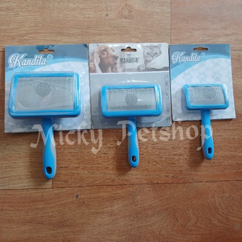 Sisir Bulu Hewan Anjing Kucing Kandila Sisir Kawat