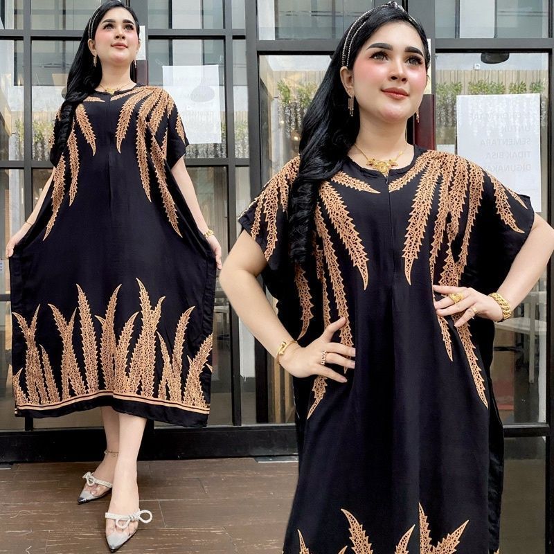 [ BB] Daster Kelelawar Termurah daster Busui Daster Lowo Hitam Manis