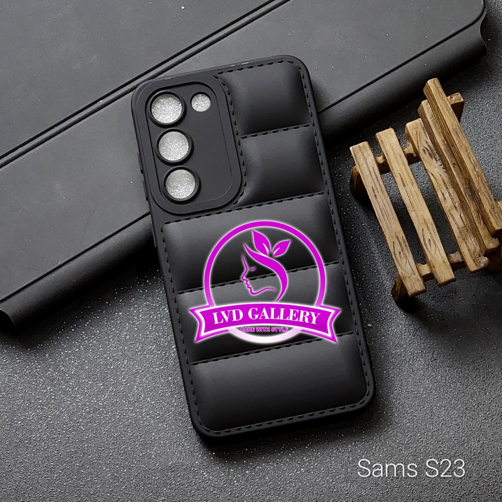 Samsung S23 Samsung S23 Fe Samsung S23 Plus Samsung S23 Ultra SoftCase Pillow Macaron Black Case Ban