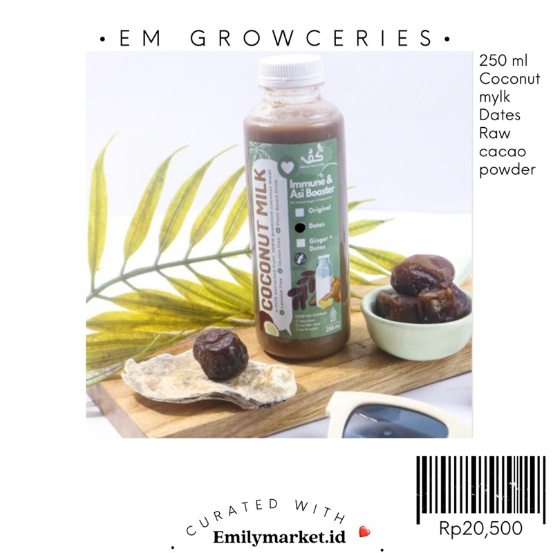 

Coconut Milk by Kabilah Fruit and Food (pilih varian)