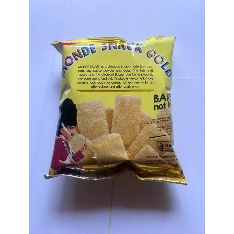 

monde snack gold 30 gr