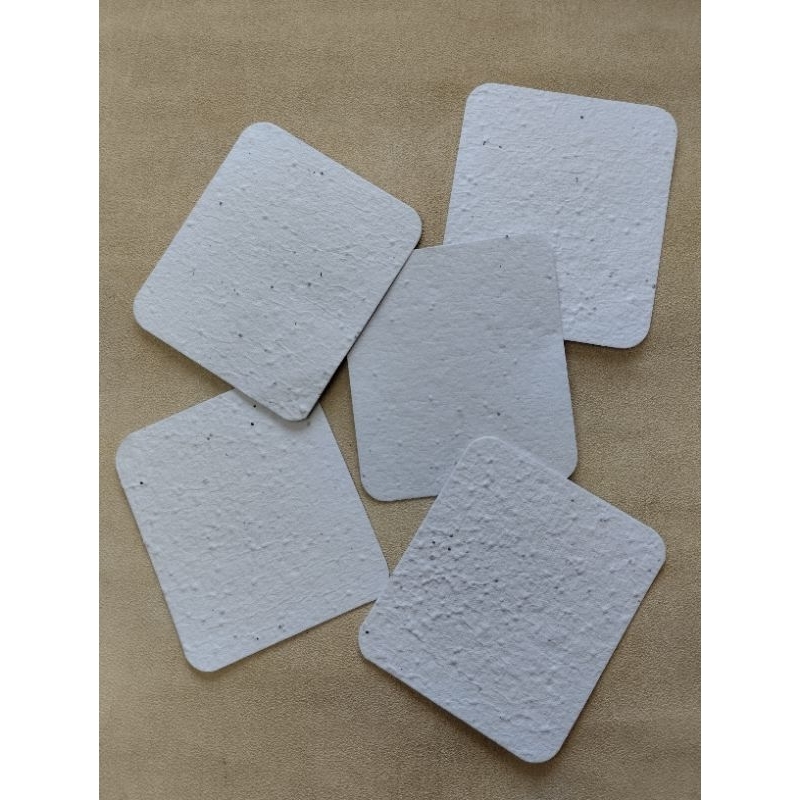 

Blank Plantable Notecard Ukuran 8 x 9 cm