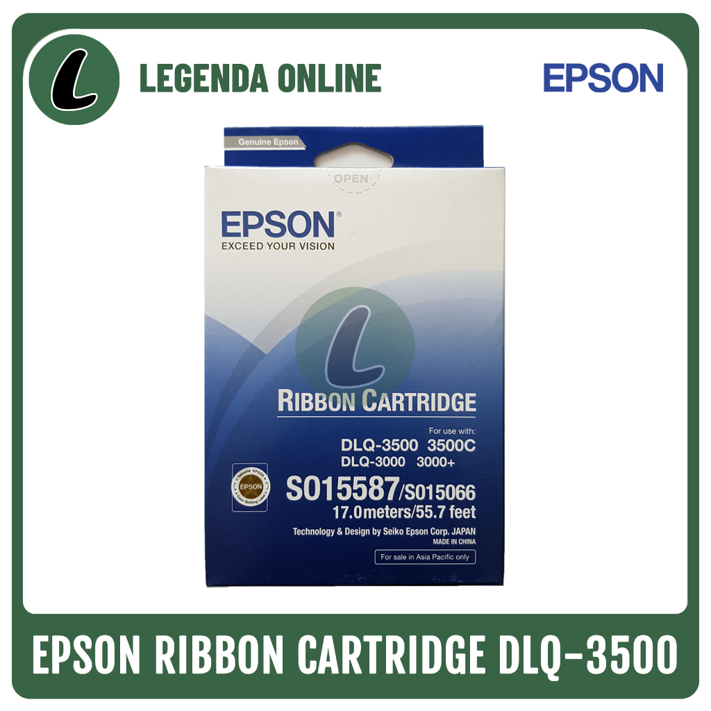 Ribbon Cartridge Epson DLQ3500 DLQ-3500 DLQ-3000 Pita Tinta Original