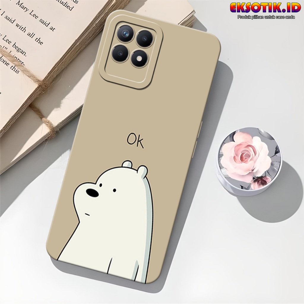 Case REALME 8i Eksotik.id Casing REALME 8i Aksesoris Skin Handphone SIlikon REALME 8i Kesing Hardcas