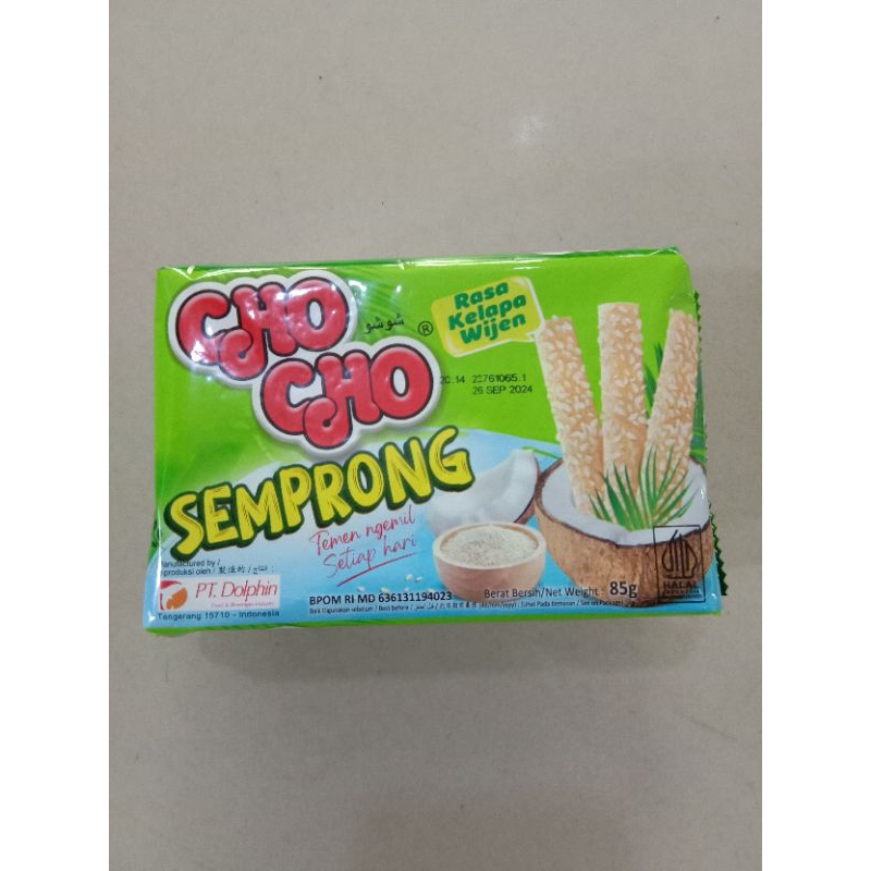 

CHO CHO SEMPRONG 85g Rasa Kelapa Wijen