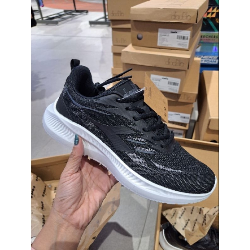 diadora gstar men's sneakers shoes - black