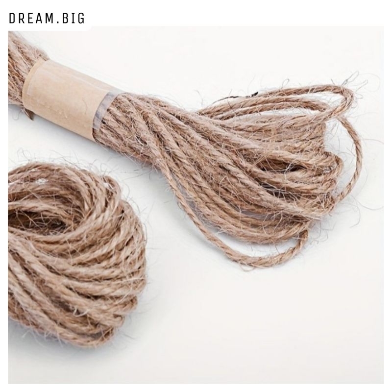 

D009 - Tali Rami 2 ply panjang 2 Meter / Tali Rami Vintage