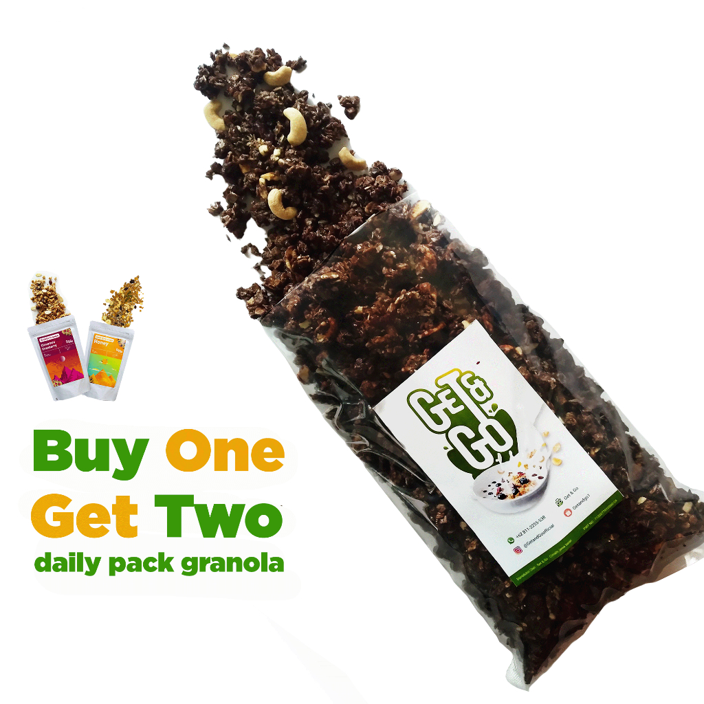 

Get and Go granola coklat 1 kg - granola 1 kg choco granola sereal granola cereal