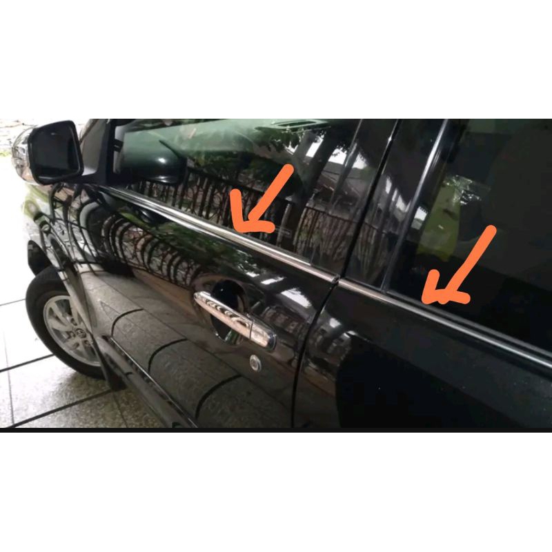 LIS KACA SAMPING GRAND NEW AVANZA & GREAT NEW XENIA 2016-2017