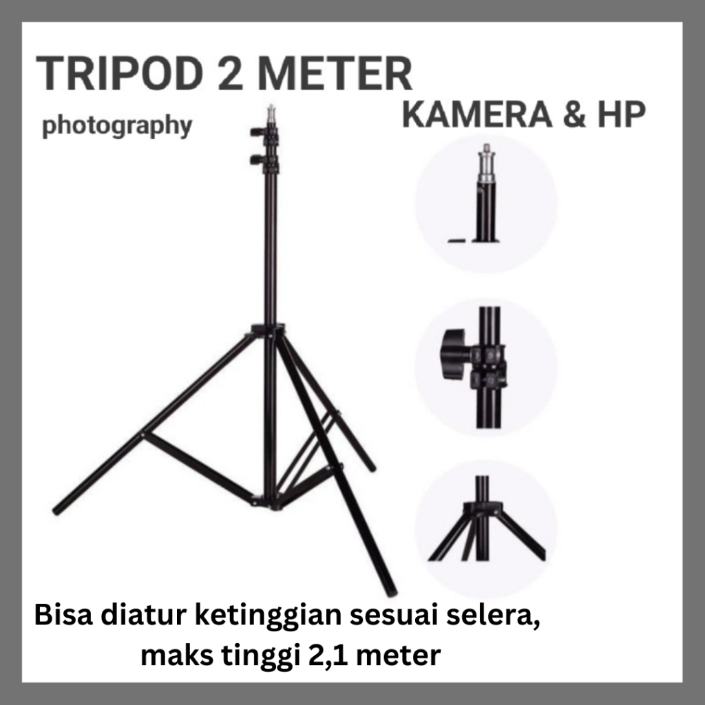 Tripod Hp, Tripod Kamera 2,1 meter