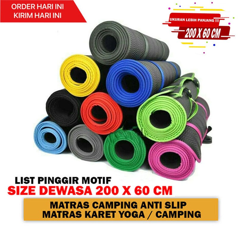 AIMPRO MATRAS GUNUNG - MATRAS OUTDOOR - MATRAS CAMPING - MATRAS YOGA - MATRAS TENDA