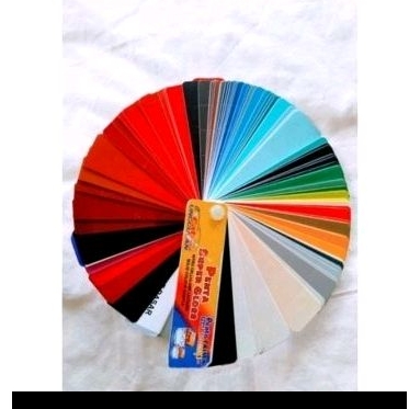 

katalog / contoh warna penta solid metalic