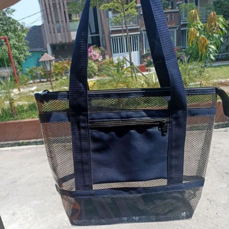 TAS TRANSPARAN WANITA  TOTE BAG MIKA PLASTIK  TERLARIS TAS  TRANSPARAN